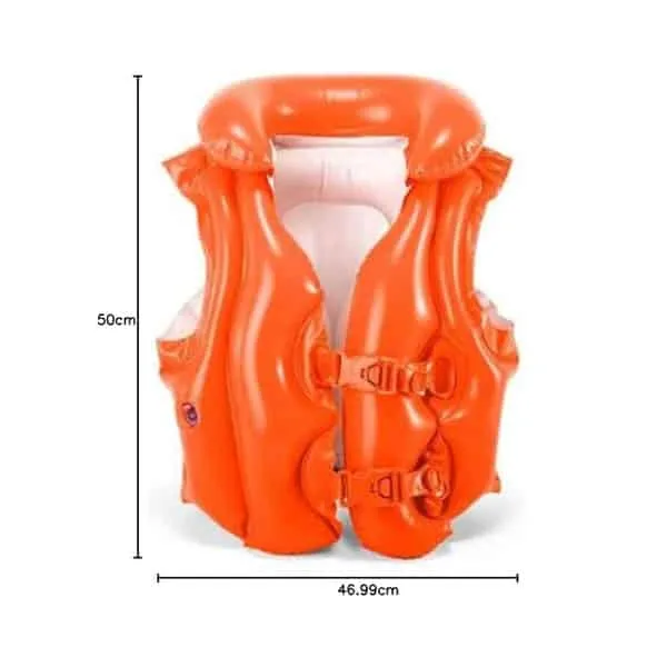 Intex Deluxe Swim Vest Multi-Colour, 58671 - Image 3