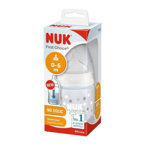 NUK First Choice+ Baby Bottle 150ml – Assorted Colors