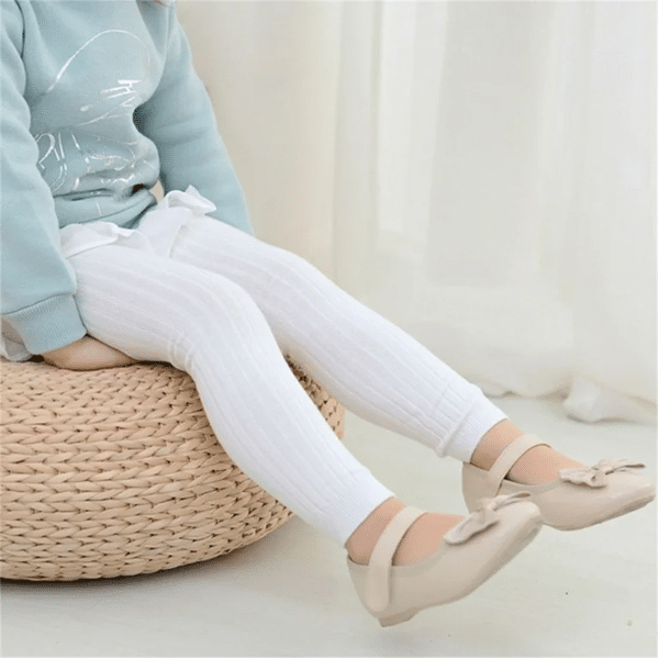 Baby Premium White Tights TG-6502