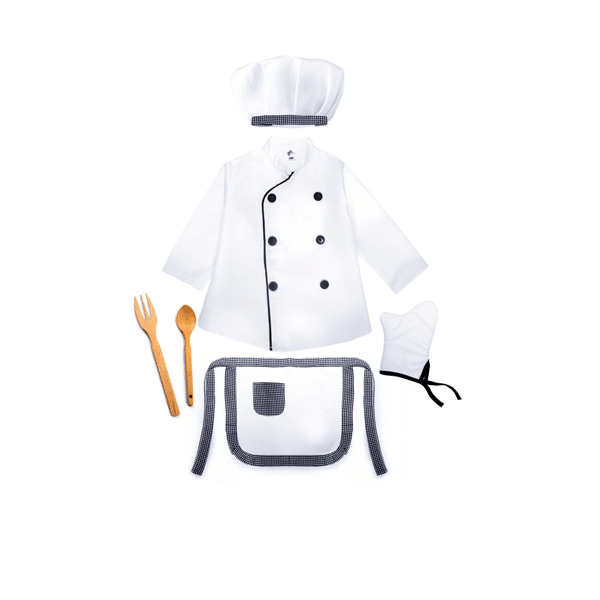 Chef Costume for Kids | Little Chef Fancy Dress - Image 2