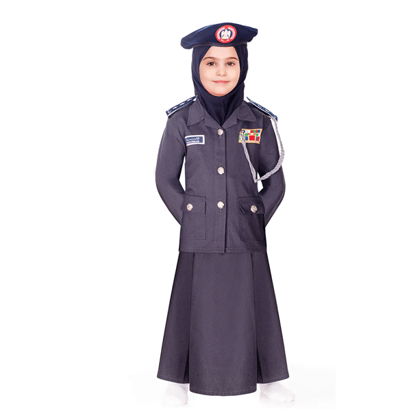Policewoman Costume for Girls | Toddler Police Officer Dress