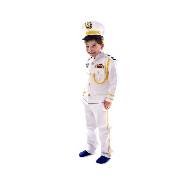 Captain Costume for Boys | Navy & Pilot Fancy Dress