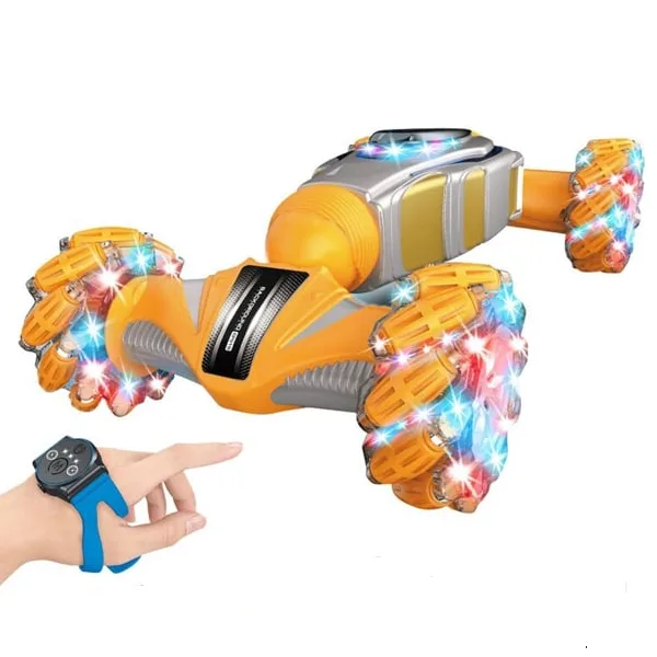 JZL 3966 RC Drift Twist Car – Yellow - Image 4