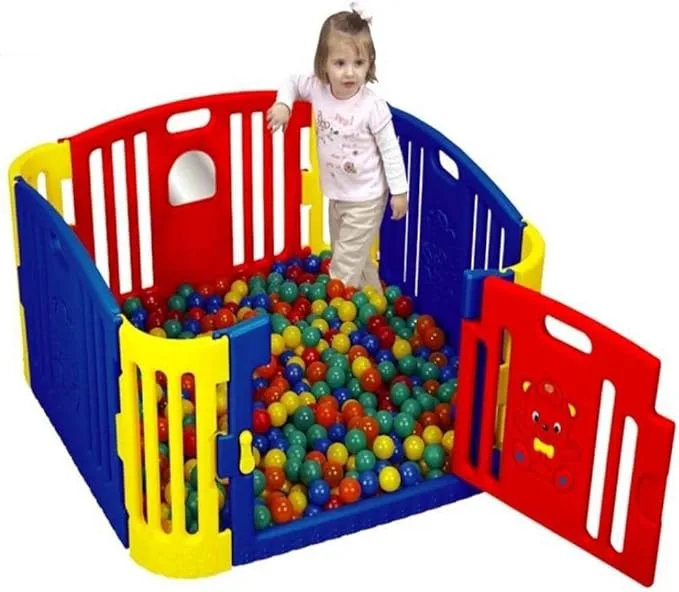 Baby Bear Zone With Enclosed Play Area With A Latched Gate