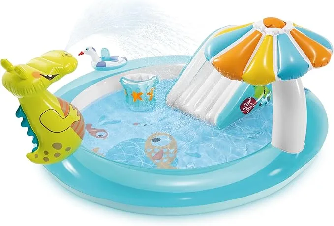 Intex Gator Inflatable Play Center, for Ages 2+
